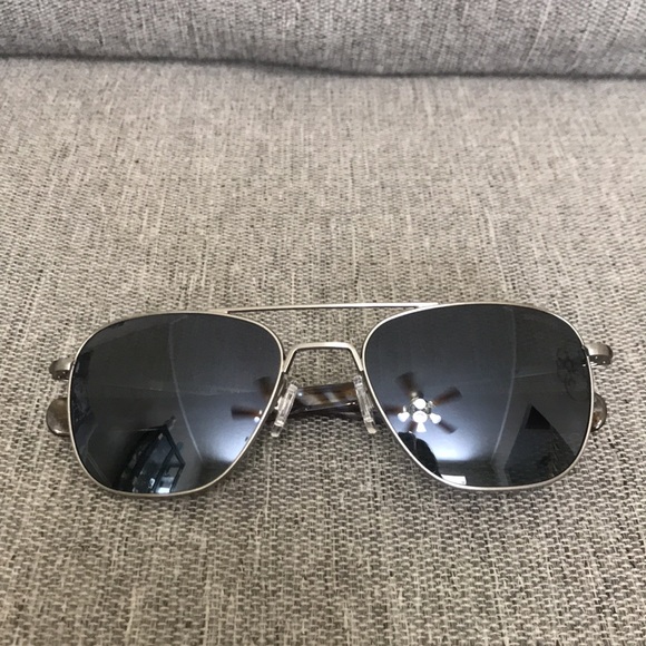 Randolph Aviator Satin Gunmetal & Polarized Slate - Picture 11 of 14